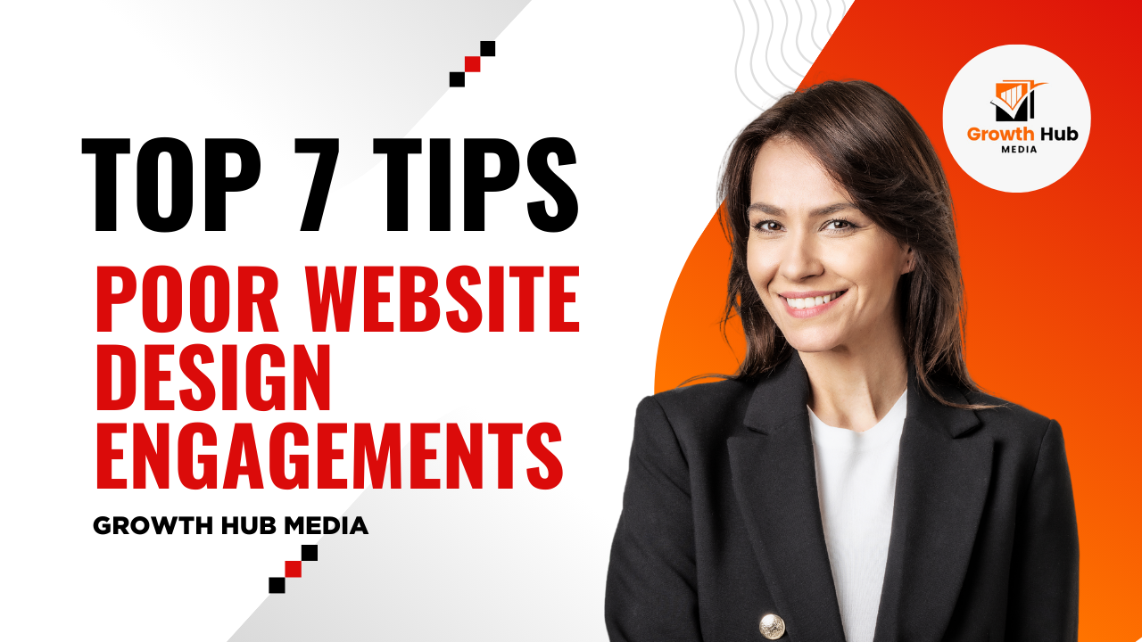 Top 7 tips for poor website design