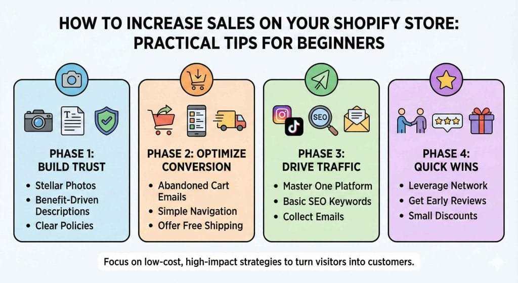 How to Increase Sales on Your Shopify Store: Practical Tips for Beginners 1 shopify store website